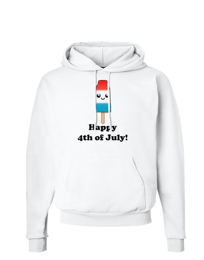 Happy 4th of July Popsicle Hoodie Sweatshirt-Hoodie-TooLoud-White-Small-Davson Sales