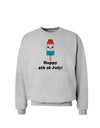 Happy 4th of July Popsicle Sweatshirt-Sweatshirts-TooLoud-AshGray-Small-Davson Sales