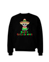 Happy Cinco de Mayo Cat Adult Dark Sweatshirt by TooLoud-Sweatshirts-TooLoud-Black-Small-Davson Sales