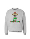 Happy Cinco de Mayo Cat Sweatshirt by TooLoud-Sweatshirts-TooLoud-AshGray-Small-Davson Sales