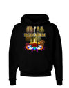 Happy Deepavali - Rangoli and Diya Dark Hoodie Sweatshirt by-Hoodie-TooLoud-Black-Small-Davson Sales