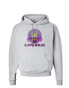 Happy Diwali Purple Candle Hoodie Sweatshirt by TooLoud-Hoodie-TooLoud-AshGray-Small-Davson Sales