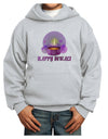 Happy Diwali Purple Candle Youth Hoodie Pullover Sweatshirt by TooLoud-Youth Hoodie-TooLoud-Ash-XS-Davson Sales