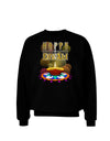 Happy Diwali - Rangoli and Diya Adult Dark Sweatshirt by-Sweatshirts-TooLoud-Black-Small-Davson Sales