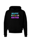 Happy Easter Decorated Eggs Dark Hoodie Sweatshirt-Hoodie-TooLoud-Black-Small-Davson Sales