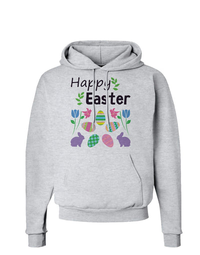 Happy Easter Design Hoodie Sweatshirt-Hoodie-TooLoud-AshGray-Small-Davson Sales