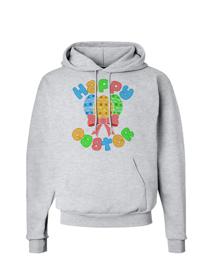 Happy Easter Easter Eggs Hoodie Sweatshirt by TooLoud-Hoodie-TooLoud-AshGray-Small-Davson Sales