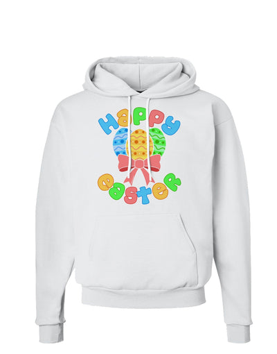 Happy Easter Easter Eggs Hoodie Sweatshirt by TooLoud-Hoodie-TooLoud-White-Small-Davson Sales