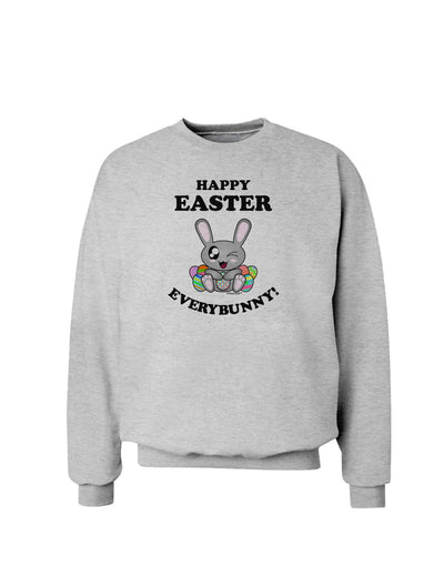 Happy Easter Everybunny Sweatshirt-Sweatshirts-TooLoud-AshGray-Small-Davson Sales