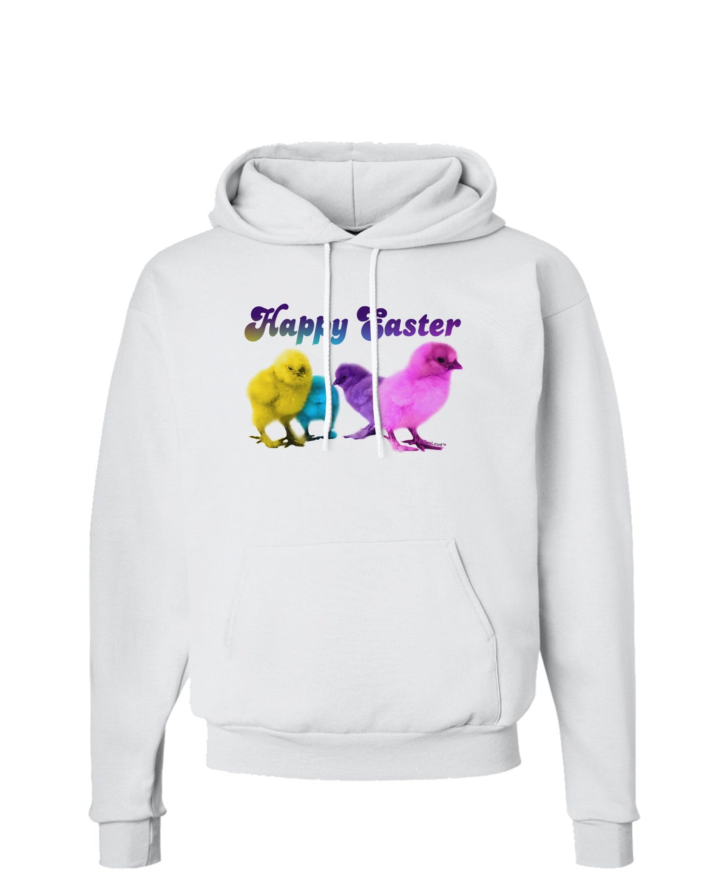 Happy Easter Peepers Hoodie Sweatshirt-Hoodie-TooLoud-White-Small-Davson Sales