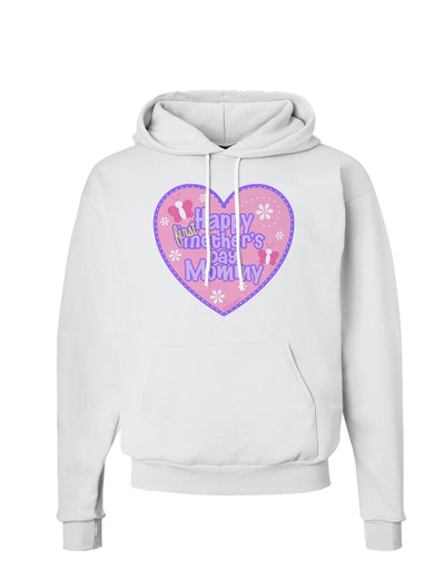 Happy First Mother's Day Mommy - Pink Hoodie Sweatshirt by TooLoud-Hoodie-TooLoud-White-Small-Davson Sales