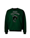 Happy Halloween Cute Black Cat Halloween Adult Dark Sweatshirt-Sweatshirts-TooLoud-Deep-Forest-Green-Small-Davson Sales