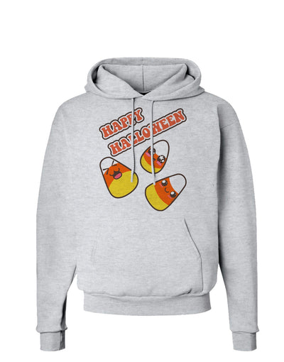 Happy Halloween Cute Candy Corn Hoodie Sweatshirt-Hoodie-TooLoud-AshGray-Small-Davson Sales