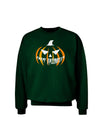 Happy Halloween Jack Adult Dark Sweatshirt-Sweatshirts-TooLoud-Deep-Forest-Green-Small-Davson Sales