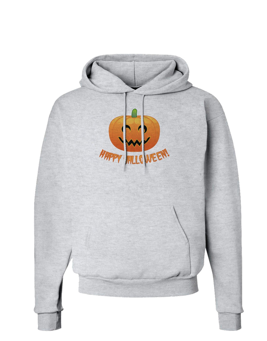 Happy Halloween Jack-o-lantern Hoodie Sweatshirt-Hoodie-TooLoud-White-Small-Davson Sales