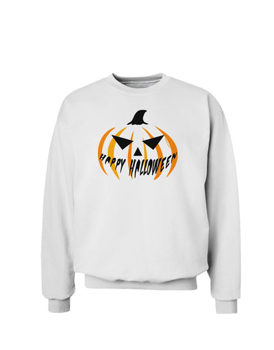 Happy Halloween Jack Sweatshirt-Sweatshirts-TooLoud-White-Small-Davson Sales