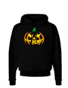 Happy Halloween Jack Yellow Dark Hoodie Sweatshirt-Hoodie-TooLoud-Black-Small-Davson Sales