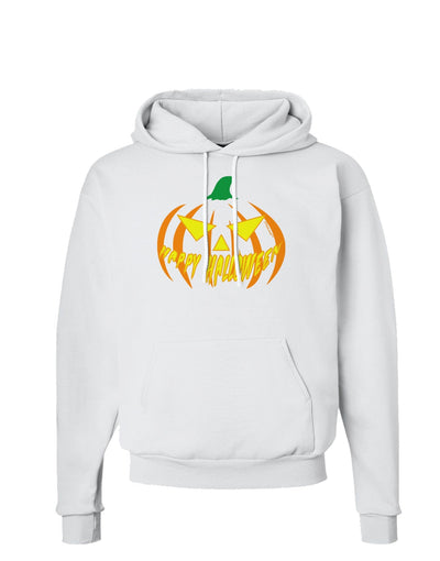 Happy Halloween Jack Yellow Hoodie Sweatshirt-Hoodie-TooLoud-White-Small-Davson Sales