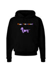 Happy Halloweenie Doxie Dog Halloween Dark Hoodie Sweatshirt-Hoodie-TooLoud-Black-Small-Davson Sales