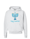 Happy Hanukkah Menorah Hoodie Sweatshirt-Hoodie-TooLoud-White-Small-Davson Sales