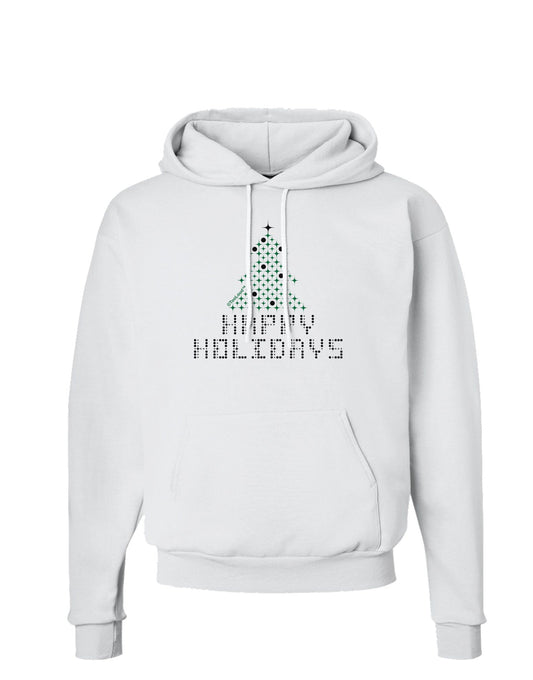 Happy Holidays Sparkles Hoodie Sweatshirt-Hoodie-TooLoud-White-Small-Davson Sales