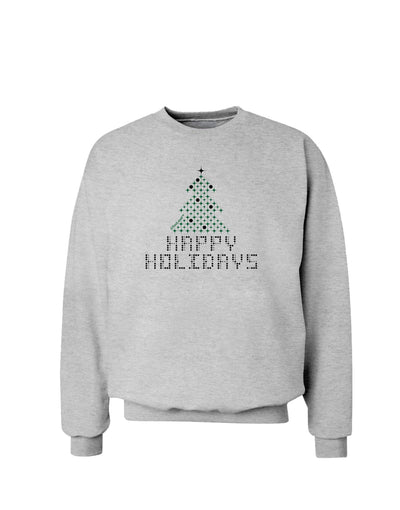 Happy Holidays Sparkles Sweatshirt-Sweatshirts-TooLoud-AshGray-Small-Davson Sales