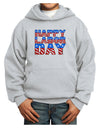 Happy Labor Day ColorText Youth Hoodie Pullover Sweatshirt-Youth Hoodie-TooLoud-Ash-XS-Davson Sales