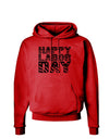 Happy Labor Day Text Hoodie Sweatshirt-Hoodie-TooLoud-Red-Small-Davson Sales