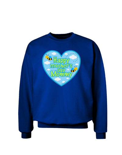 Happy Mother's Day Mommy - Blue Adult Dark Sweatshirt by TooLoud-Sweatshirts-TooLoud-Deep-Royal-Blue-Small-Davson Sales