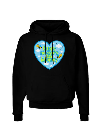 Happy Mother's Day Mommy - Blue Dark Hoodie Sweatshirt by TooLoud-Hoodie-TooLoud-Black-Small-Davson Sales