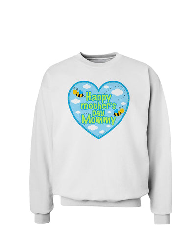 Happy Mother's Day Mommy - Blue Sweatshirt by TooLoud-Sweatshirts-TooLoud-White-Small-Davson Sales