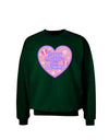 Happy Mother's Day Mommy - Pink Adult Dark Sweatshirt by TooLoud-Sweatshirts-TooLoud-Deep-Forest-Green-Small-Davson Sales