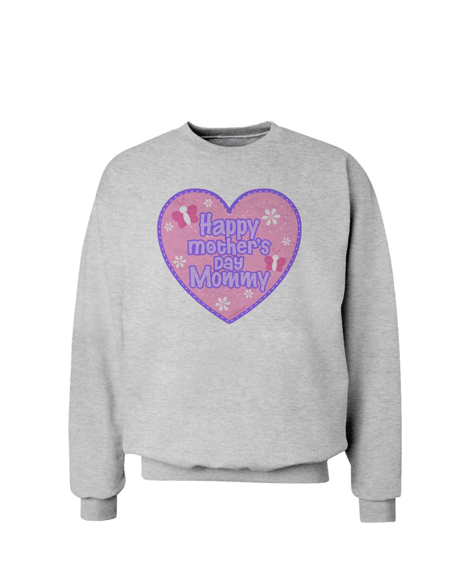 Happy Mother's Day Mommy - Pink Sweatshirt by TooLoud-Sweatshirts-TooLoud-White-Small-Davson Sales