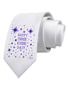 Happy Three Kings Day - Shining Stars Printed White Necktie by TooLoud