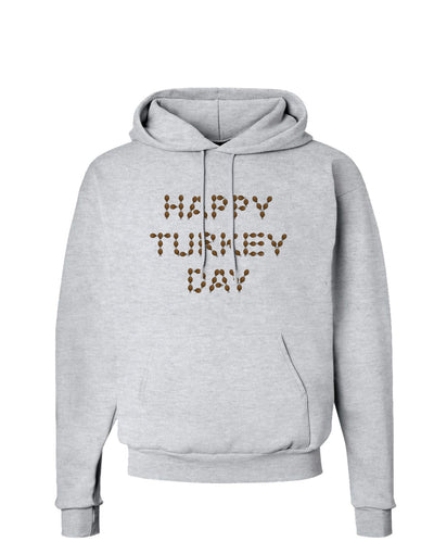 Happy Turkey Day Turkey Legs Thanksgiving Hoodie Sweatshirt-Hoodie-TooLoud-AshGray-Small-Davson Sales