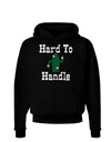 Hard To Handle Cactus Dark Hoodie Sweatshirt by TooLoud-Hoodie-TooLoud-Black-Small-Davson Sales