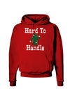 Hard To Handle Cactus Dark Hoodie Sweatshirt by TooLoud-Hoodie-TooLoud-Red-Small-Davson Sales