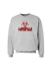 Hardstyle Biohazard Sweatshirt-Sweatshirts-TooLoud-AshGray-Small-Davson Sales