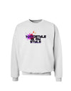 Hardstyle Is My Style Sweatshirt-Sweatshirts-TooLoud-White-Small-Davson Sales