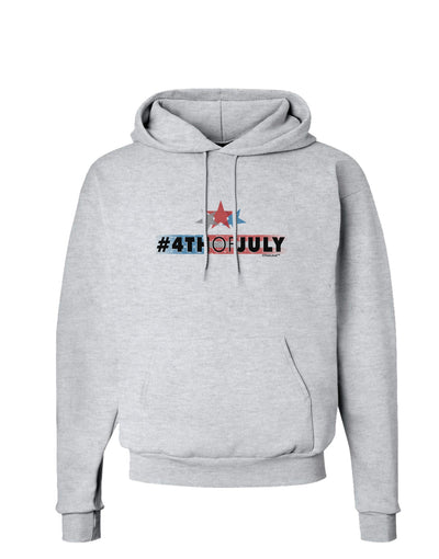 Hashtag 4th Of July Hoodie Sweatshirt-Hoodie-TooLoud-AshGray-Small-Davson Sales