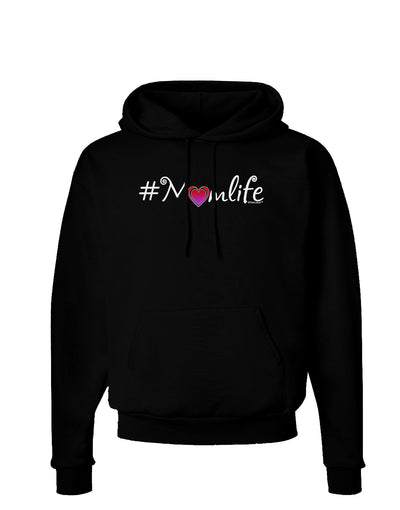 Hashtag Momlife Dark Hoodie Sweatshirt-Hoodie-TooLoud-Black-Small-Davson Sales