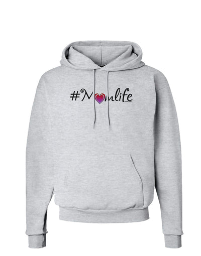 Hashtag Momlife Hoodie Sweatshirt-Hoodie-TooLoud-AshGray-Small-Davson Sales