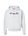 Hashtag Momlife Hoodie Sweatshirt-Hoodie-TooLoud-White-Small-Davson Sales