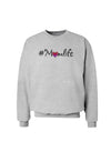 Hashtag Momlife Sweatshirt-Sweatshirt-TooLoud-AshGray-Small-Davson Sales