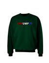 Hashtag Trumpit Adult Dark Sweatshirt-Sweatshirts-TooLoud-Deep-Forest-Green-Small-Davson Sales