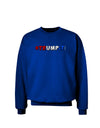 Hashtag Trumpit Adult Dark Sweatshirt-Sweatshirts-TooLoud-Deep-Royal-Blue-Small-Davson Sales