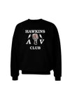 Hawkins AV Club Adult Dark Sweatshirt by TooLoud-Sweatshirts-TooLoud-Black-Small-Davson Sales