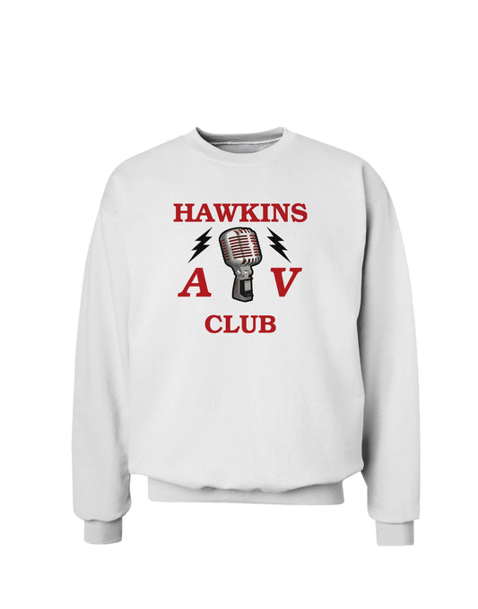 Hawkins AV Club Sweatshirt by TooLoud-Sweatshirts-TooLoud-White-Small-Davson Sales
