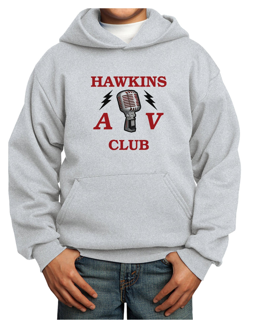 Hawkins AV Club Youth Hoodie Pullover Sweatshirt by TooLoud-Youth Hoodie-TooLoud-White-XS-Davson Sales
