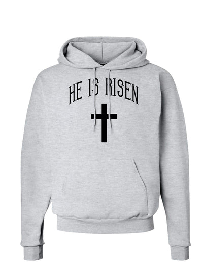 He is Risen, Easter Hoodie Sweatshirt - Hooded-Hoodie-TooLoud-Grey-Small-Davson Sales